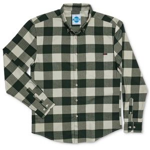 Rsvlts- Men's Plaid Michael Murray Regular-Fit Plaid BorlandFlex Flannel Shirt